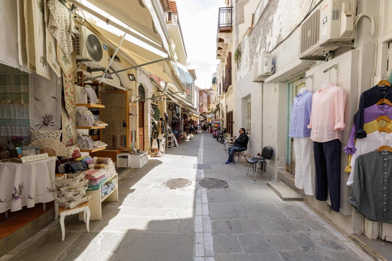 Artist Loft Leilighet Rethymno Eksteriør bilde